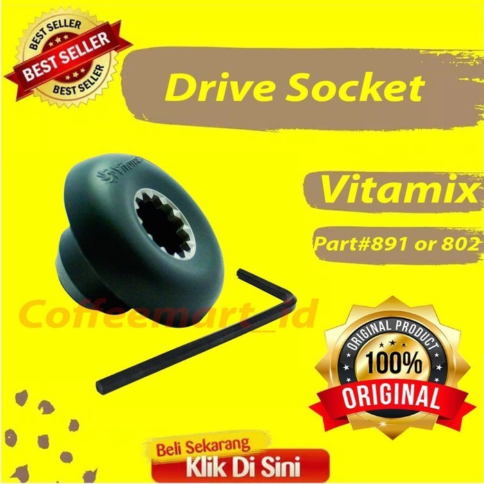 RAVE drive socket 000891 vitamix, blender vitamix, vitamix, drive soket