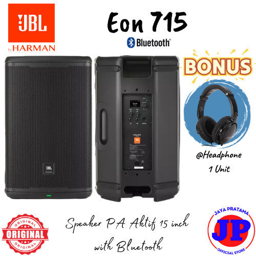 JBL EON715 Speaker PA Aktif 15 Inch With Bluetooth Original EON-715