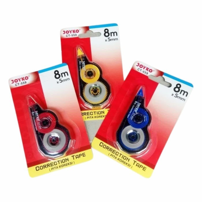 

Correction Tape JOYKO CT-559 8m x 5mm