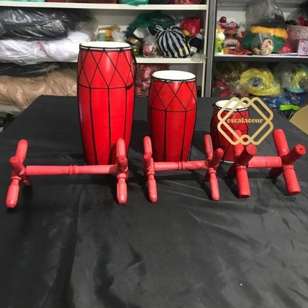 KENDANG Gendang Rampak Kendang Jawa Uk.  25CM  30CM  40CM Kendang Kecil Mainan Anak /KENDANG JAWA  P