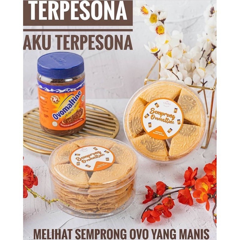 

Snack Kue Kering Enak / Camilan Cemilan Sehat/ Semprong Isi Ovomaltine Semprong Loves