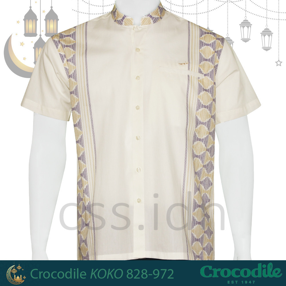 Kemeja KOKO Pria Lengan Pendek Crocodile 828-972