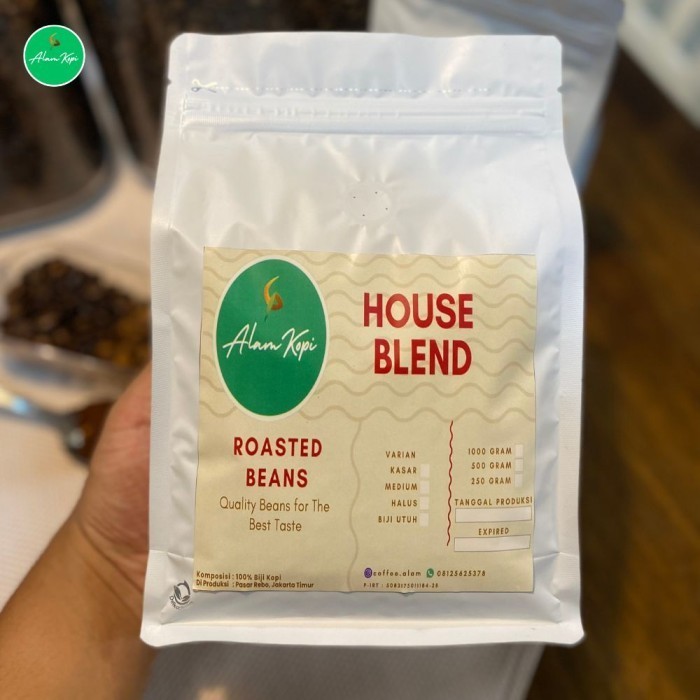 

[Coffee New] Kopi House Blend Special Bubuk Alam Kopi - 250 Gram, Bubuk Halus