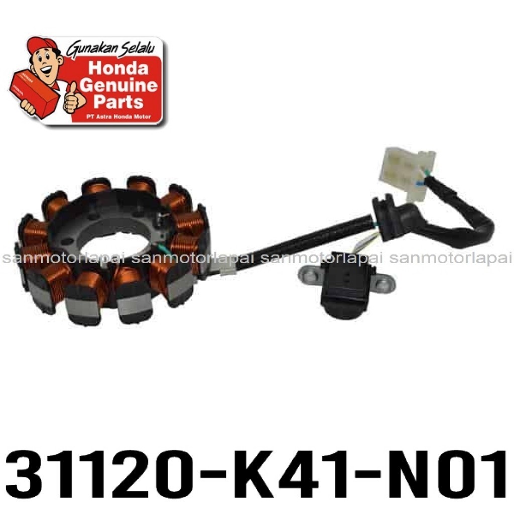 Spul Komplit Supra X125 Fi New 31120-K41-N01 HONDA
