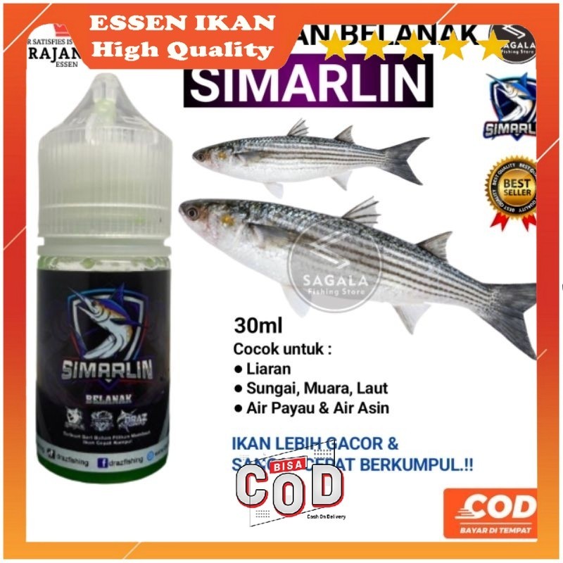 COD Essen ikan belanak liar paling gacor | Essen simarlin Pengembalian Gratis