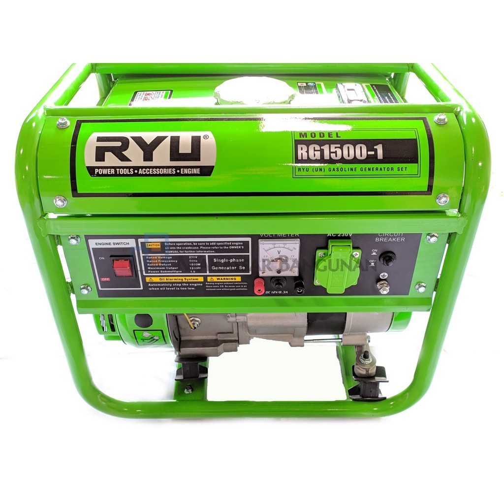 RYU Mesin Genset RG 1500-1 (1000 W) / Generator