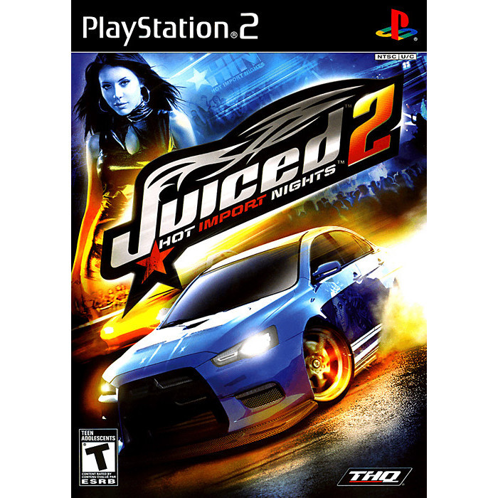 Kaset Playstation 2 - Juiced 2 Hot Import Nights