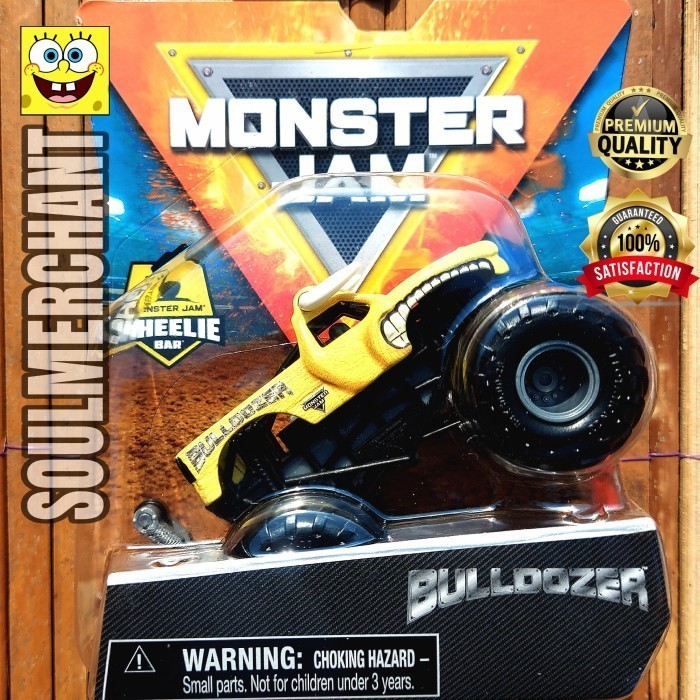 HOTWHEELS MONSTER JAM TRUCKS BULLDOZER EL TORO LOCO - TRUCK OFF ROAD