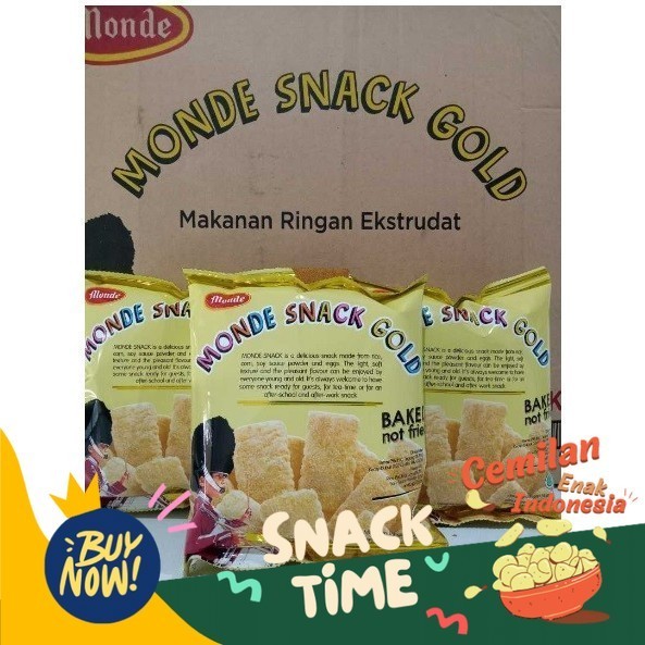 

Special Diskon 1 Dus Snack Gold Serena Monde Snack Sehat Cemilan Isi 45pcs