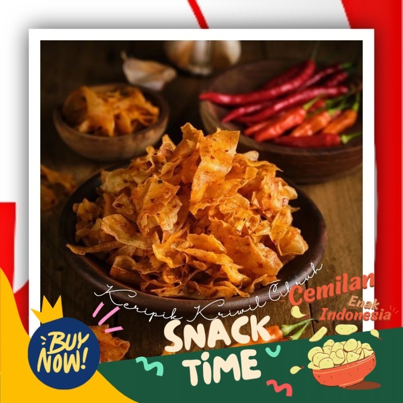 

Special Diskon Isya Snack - Keripik Kriwil Brekele Cikruh 1Kg