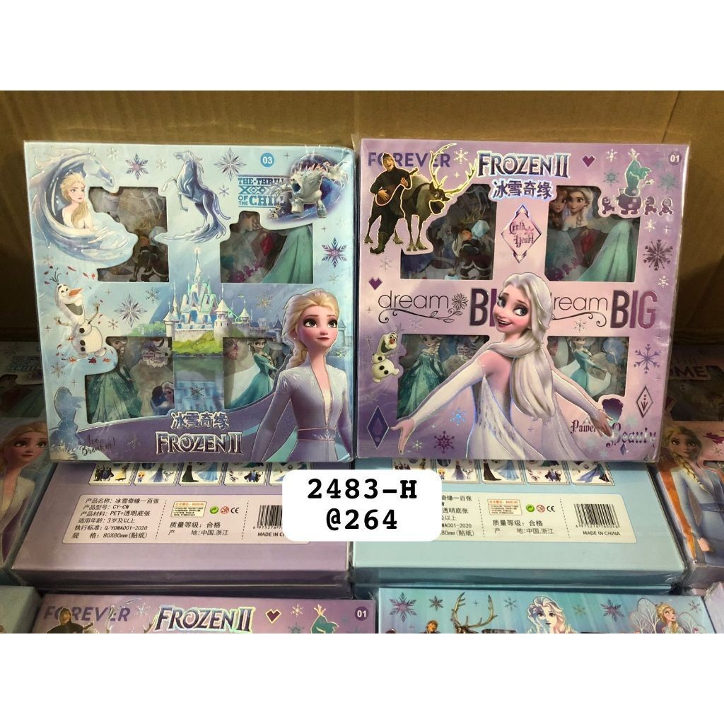 

(SR) Sticker Disney Elsa Frozen Stiker Nono Momo Viral Aesthetic Isi 100