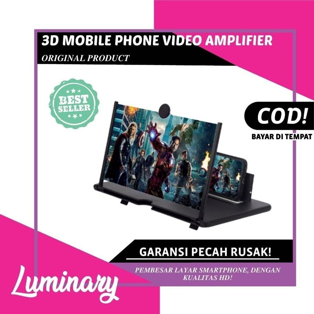 Pembesar layar Screen HP Nonton Movie Film Drama Drakor 3D Arcylic Lens screen phone screen magnifie