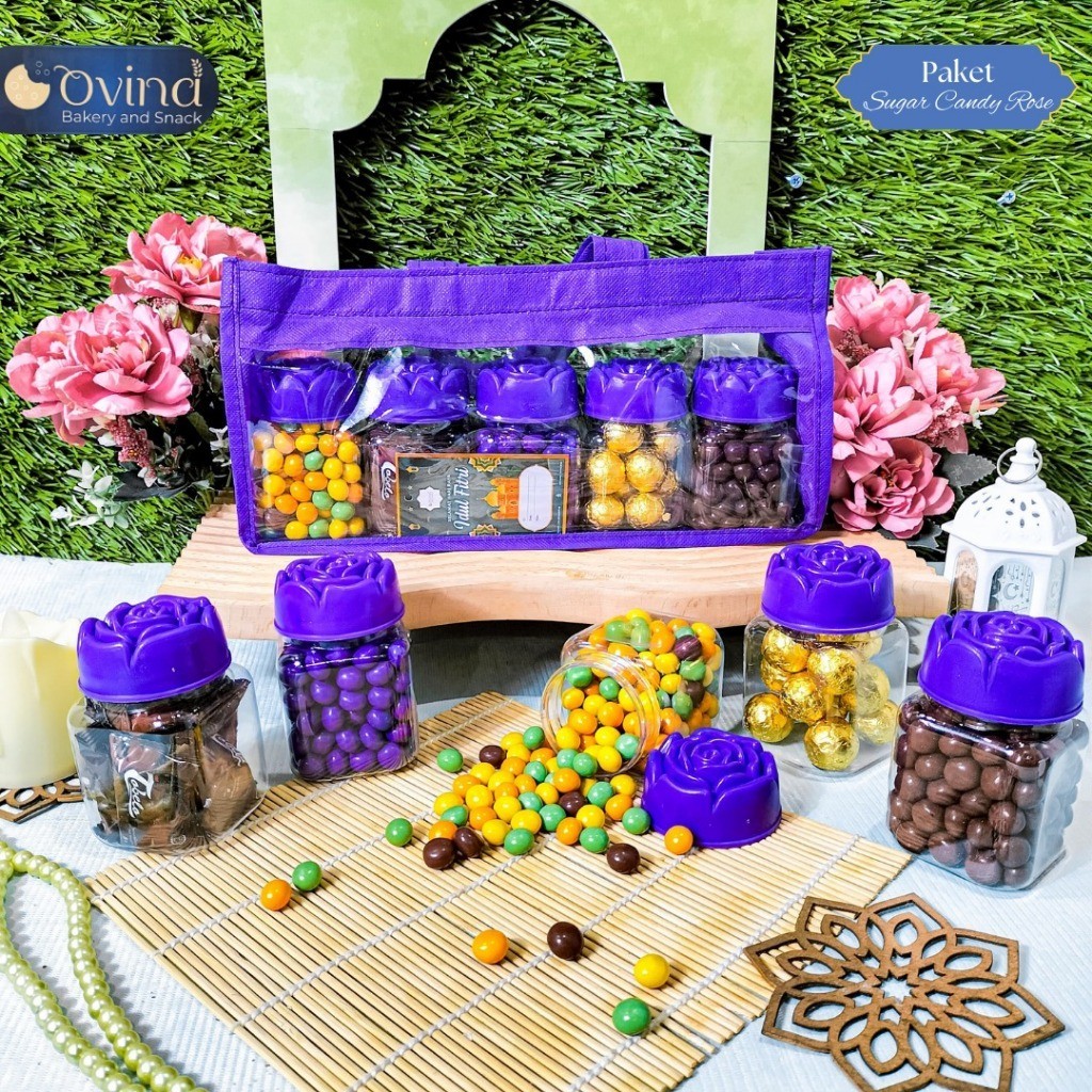 

DISKON PAKET OVINA SUGAR CANDY ROSE PARCEL KUE LEBARAN TAHUN 2024