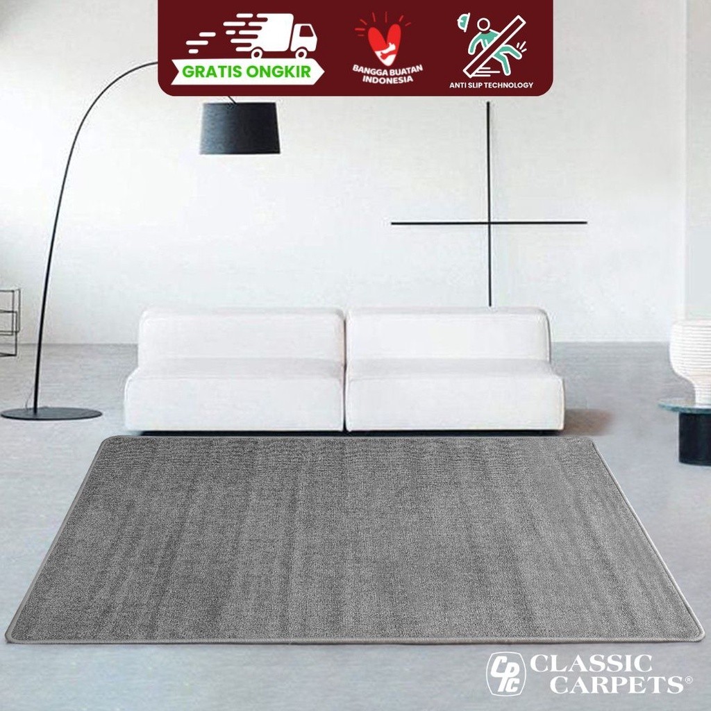 BEST SELLER Classic Carpets - Punten Series | Kambal Tikar Permadani Karpet Polos Alas Lantai Ruang 