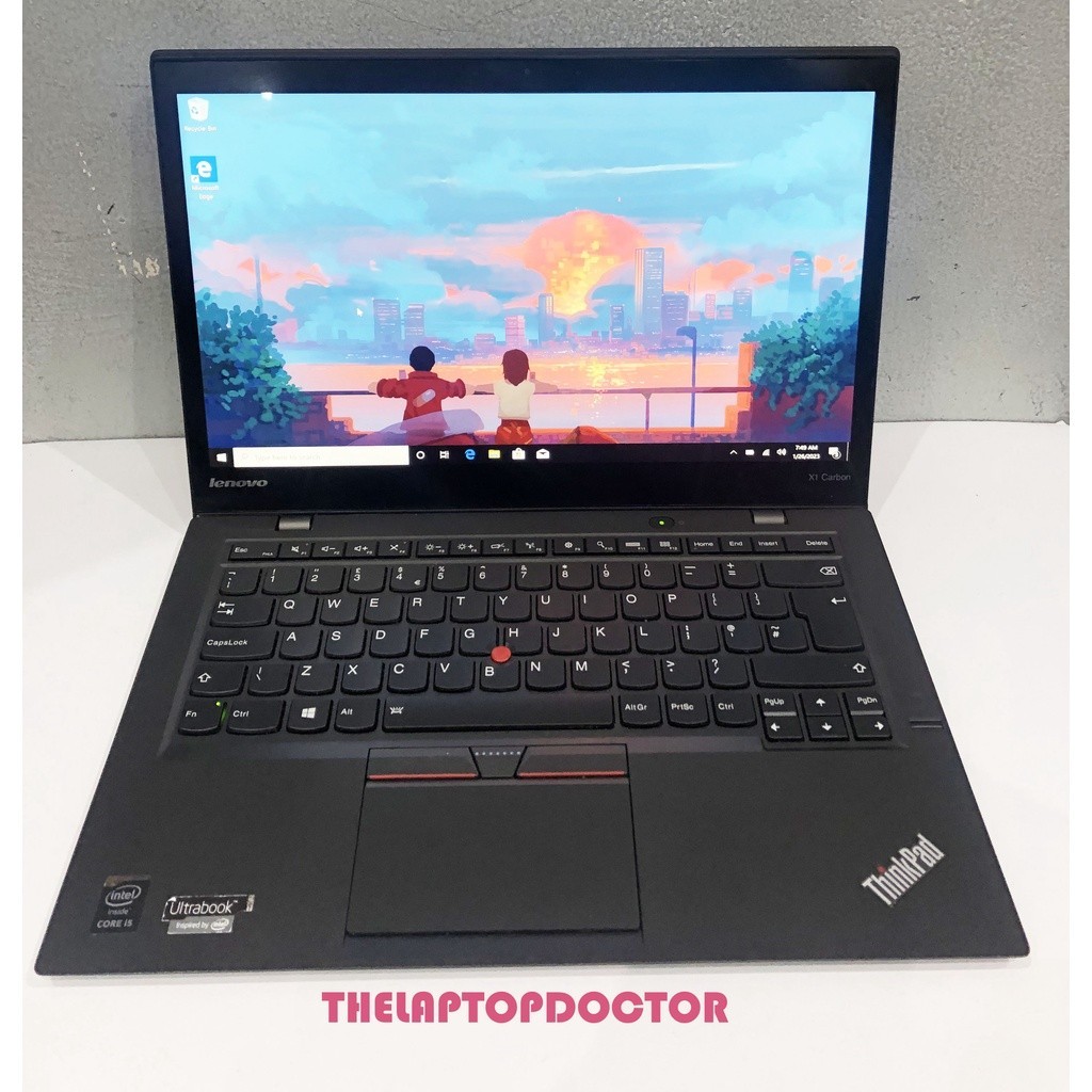 LAPTOP LENOVO THINKPAD X1 CARBON 3RD GEN - CORE i5/i7 GEN 5 - LAYAR 14