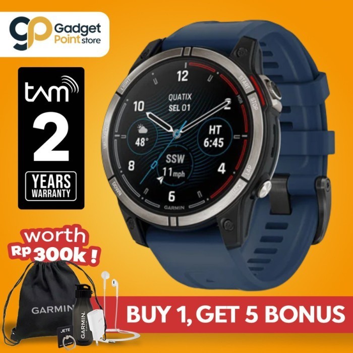 Garmin Quatix 7 Sapphire Amoled Garmin Watch Sport - Garansi Resmi TAM - Watch