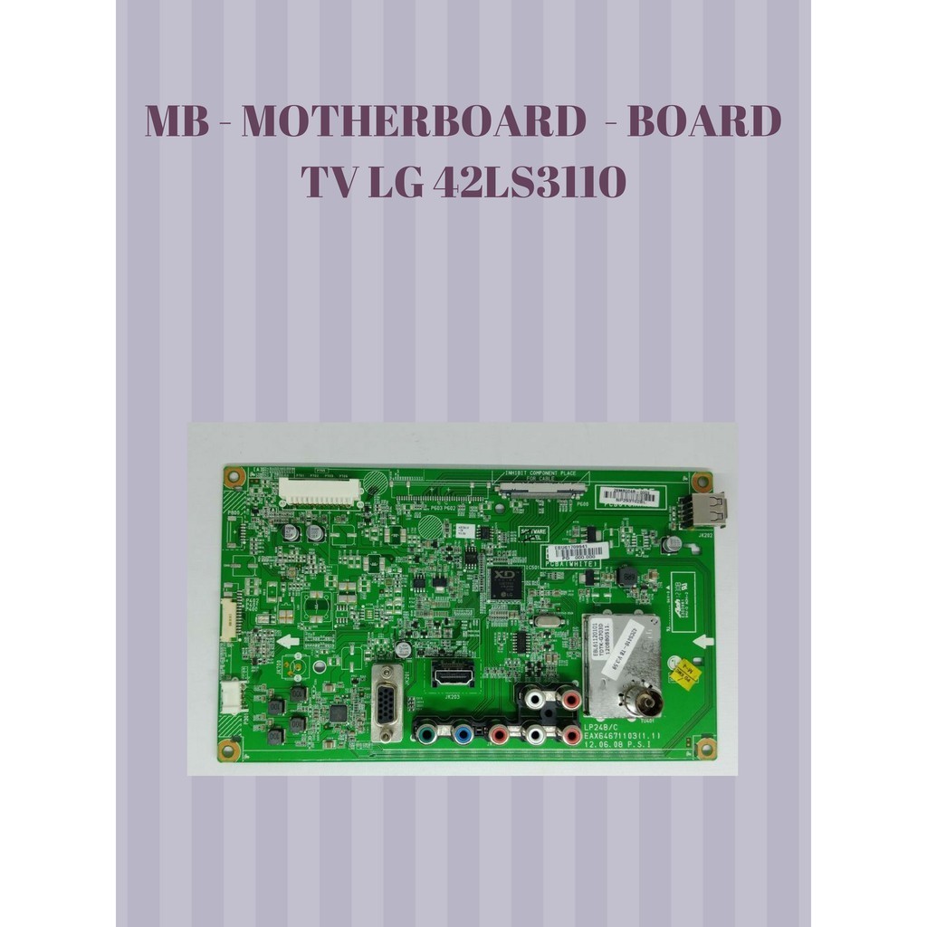 MB TV LG 42LS3110 - MOTHERBOARD LG 42LS3110 - BOARD TV LG 42LS3110