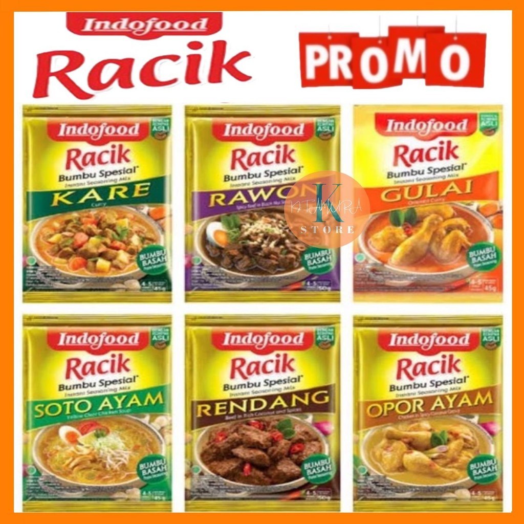 

BUMBU RACIK INSTAN INDOFOOD BUMBU SPECIAL ANEKA VARIAN RASA MASAKAN