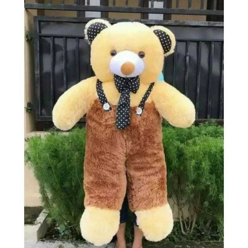 Boneka Jumbo Teddy Bear Beruang 1.2 Meter Free Gift Card Kartu Ucapan boneka beruang jumbo boneka co