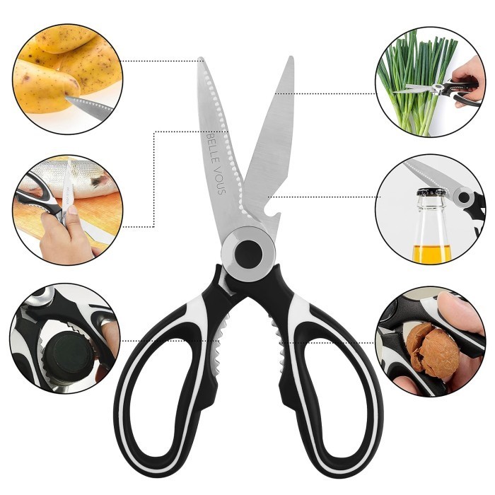 Gunting Daging Dapur multifungsi Serbaguna Sayur Kitchen Bone Scissors