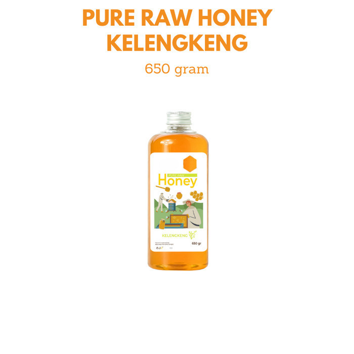 

Raw Honey Madu Asli Kelengkeng 650 gram