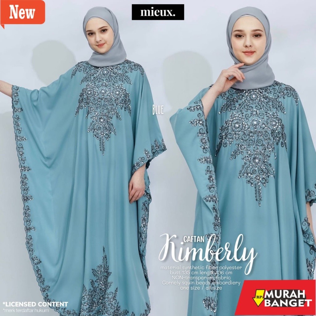 BAJU TIMUR TENGAH WANITA UNTUK LEBARAN- Kaftan Sultan Mewah Elegan Kekinian Viral Ala Selebgram Terb