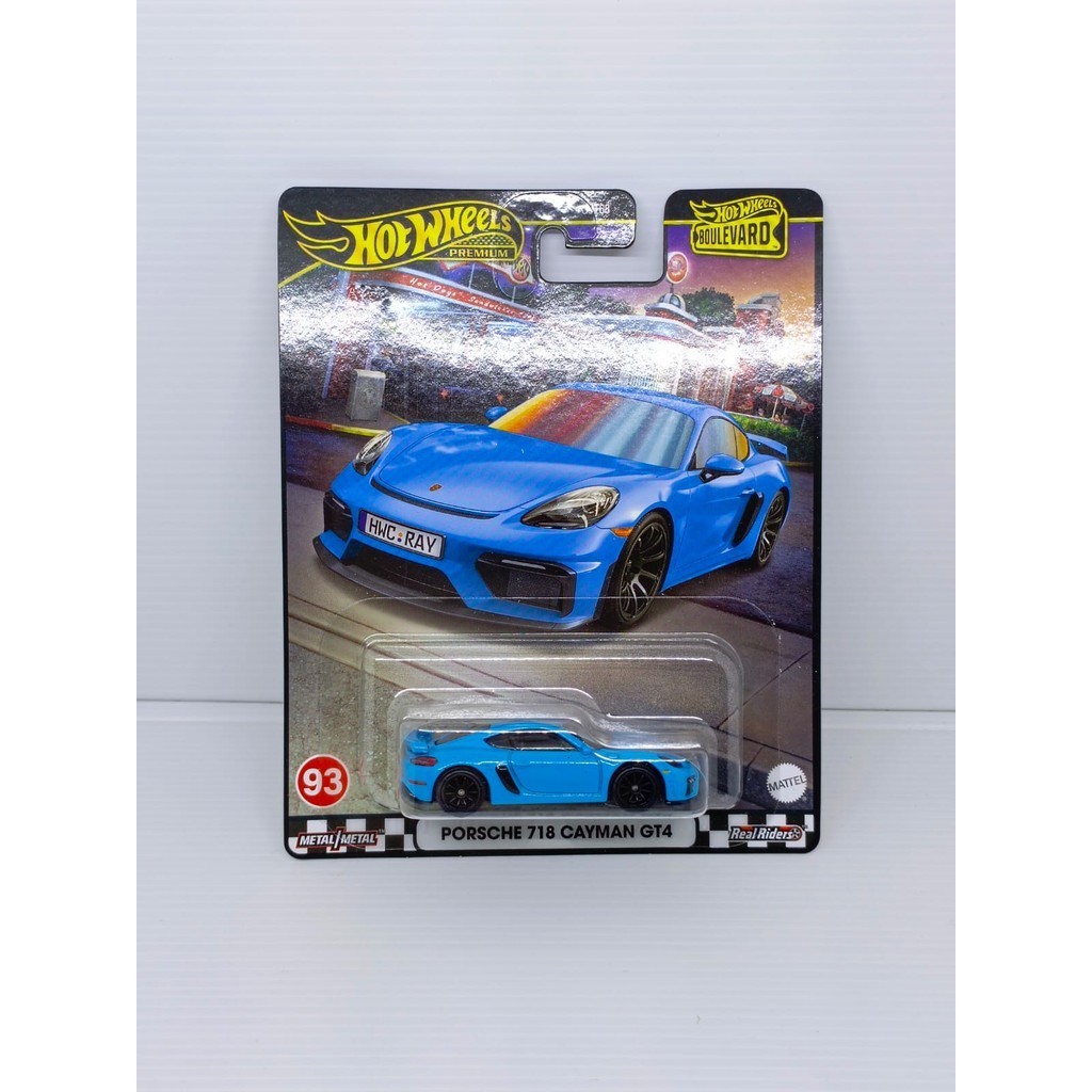 Hotwheels Hot Wheels Boulevard Porsche 718 Cayman GT4