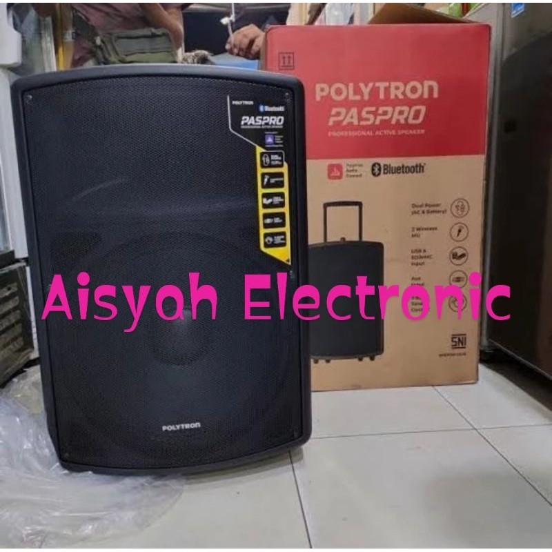 SPEAKER PORTABEL POLYTRON 15 INCI PASPRO15F3