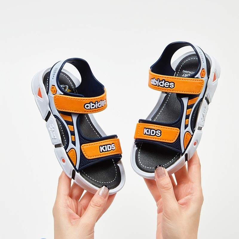 Kiddos - Sepatu Sandal Gunung Anak Cowok Umur 1 2 3 4 5 6 7 Tahun Impor Casual Sandal Slop Tali Anak