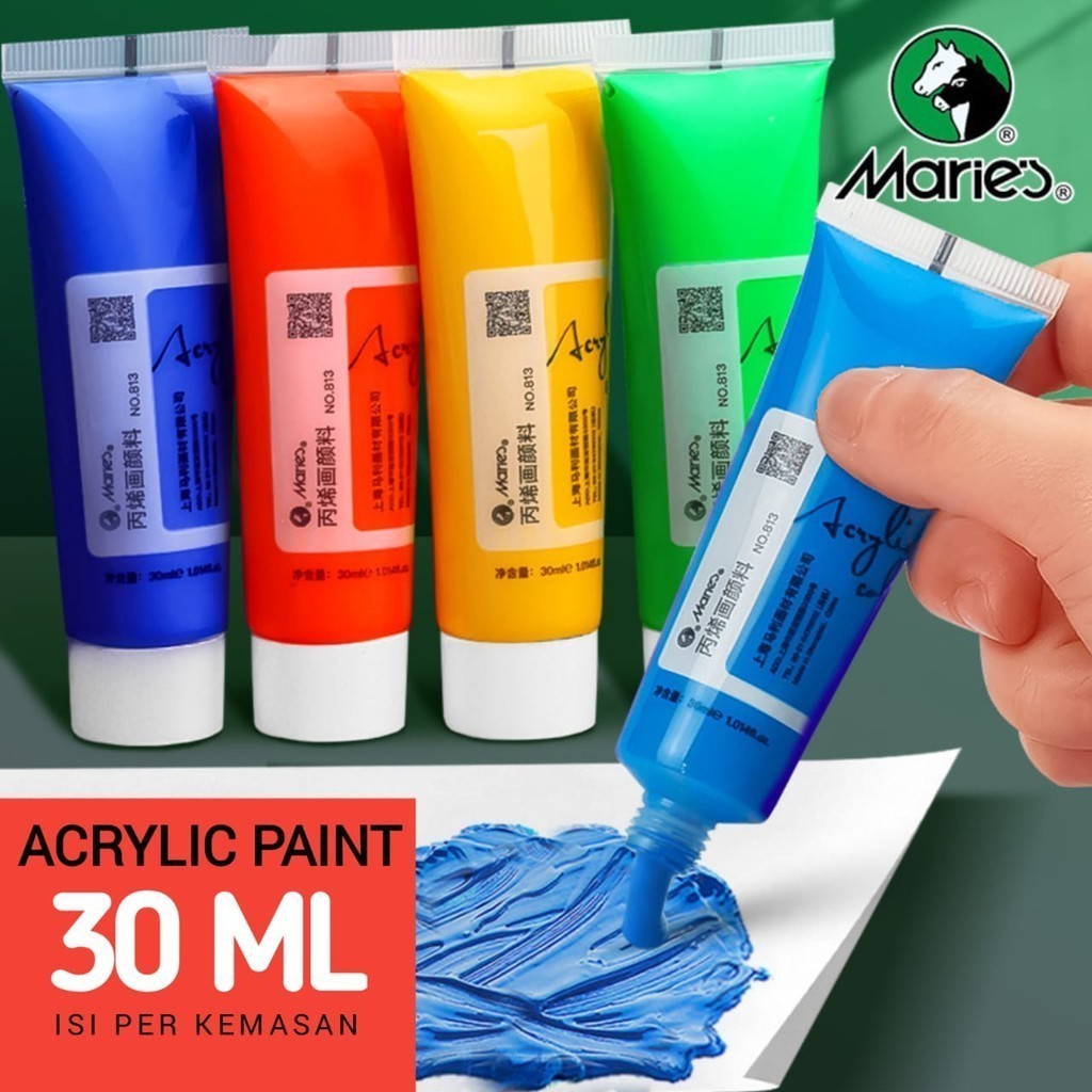 

MIGUNANI Acrylic Paint Maries 30 ml Cat Akrilik Maries 30ml