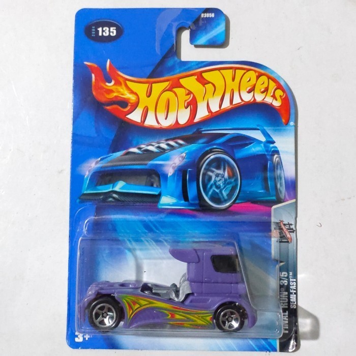 Hotwheels Hot Wheels Semi Fast ungu 2004 Final Run -DD24
