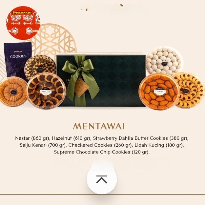 

Hampers Lebaran Premium Parcel Ramadan Kue Kering Mentawai