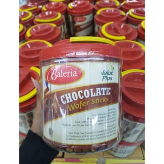 

GLK Baleria Chocolate Wafer Stick 700gr/Wafer Roll Coklat/Value Plus/Astor