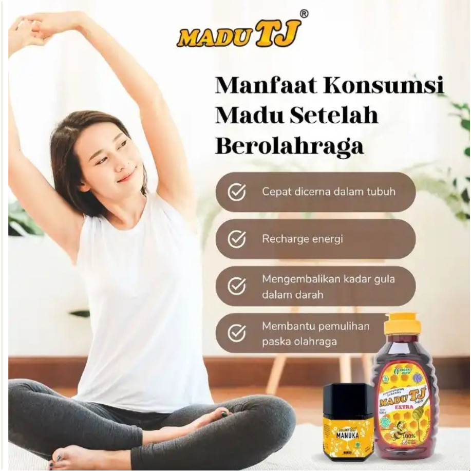 

RB Madu TJ Murni 500gr Pouch Madu Murni Madu Refill Madu Asli