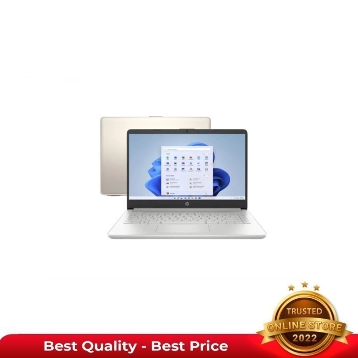 HP 14S-FQ1011AU (GOLD) : RYZEN 3-5300U/8GB/512GB SSD/14" FHD IPS/W11