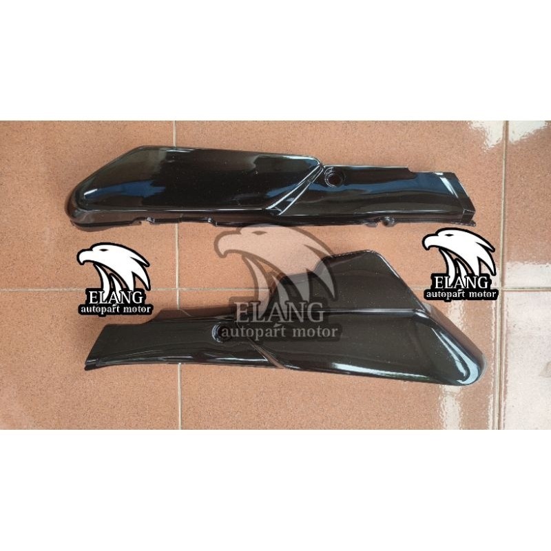 BODY BELAKANG SET BOX AKI ALFA BODY ALFA BODI ALFA HITAM POLOS