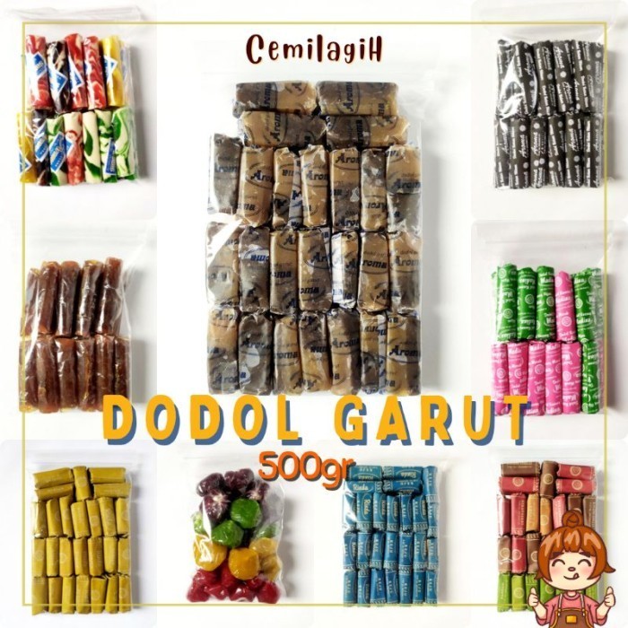 

promosi toko wa2r- dodol garut original 500gr / makanan manis legit murah