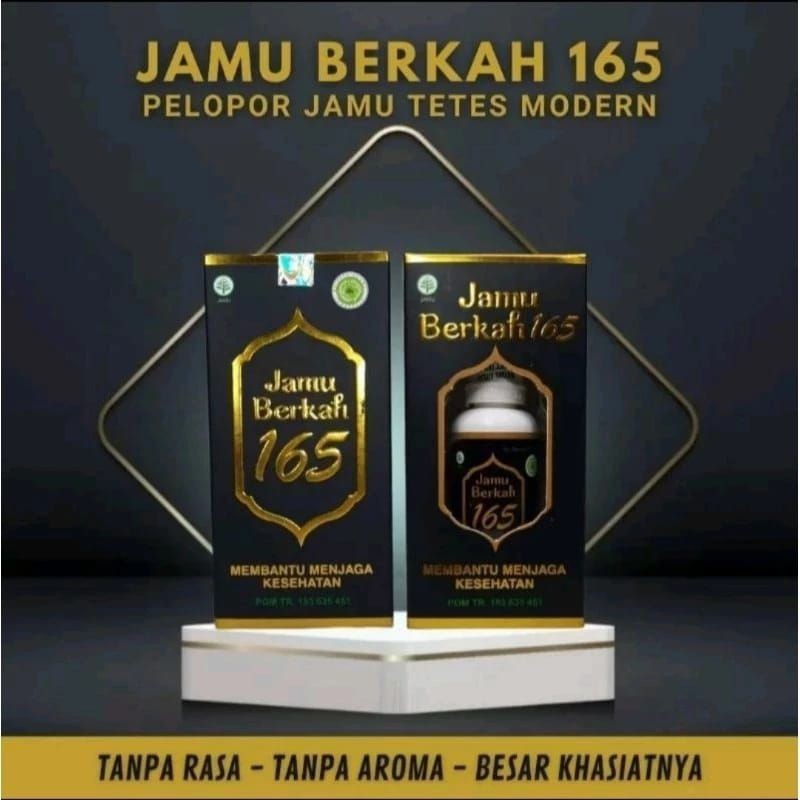 

JAMU BERKAH 165 HERBAL ASLI 100%