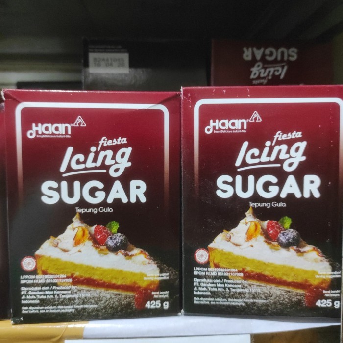 

Gula icing sugar fiesta 425gr