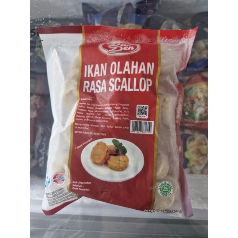 

pak den scallop 500g