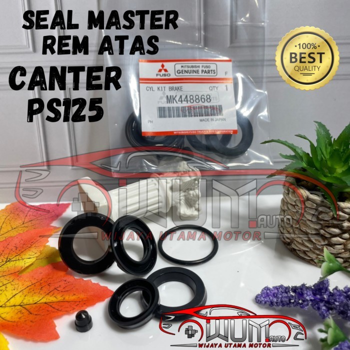 SEAL KIT MASTER REM KARET CENTRAL REM ATAS CANTER PS125 BARU
