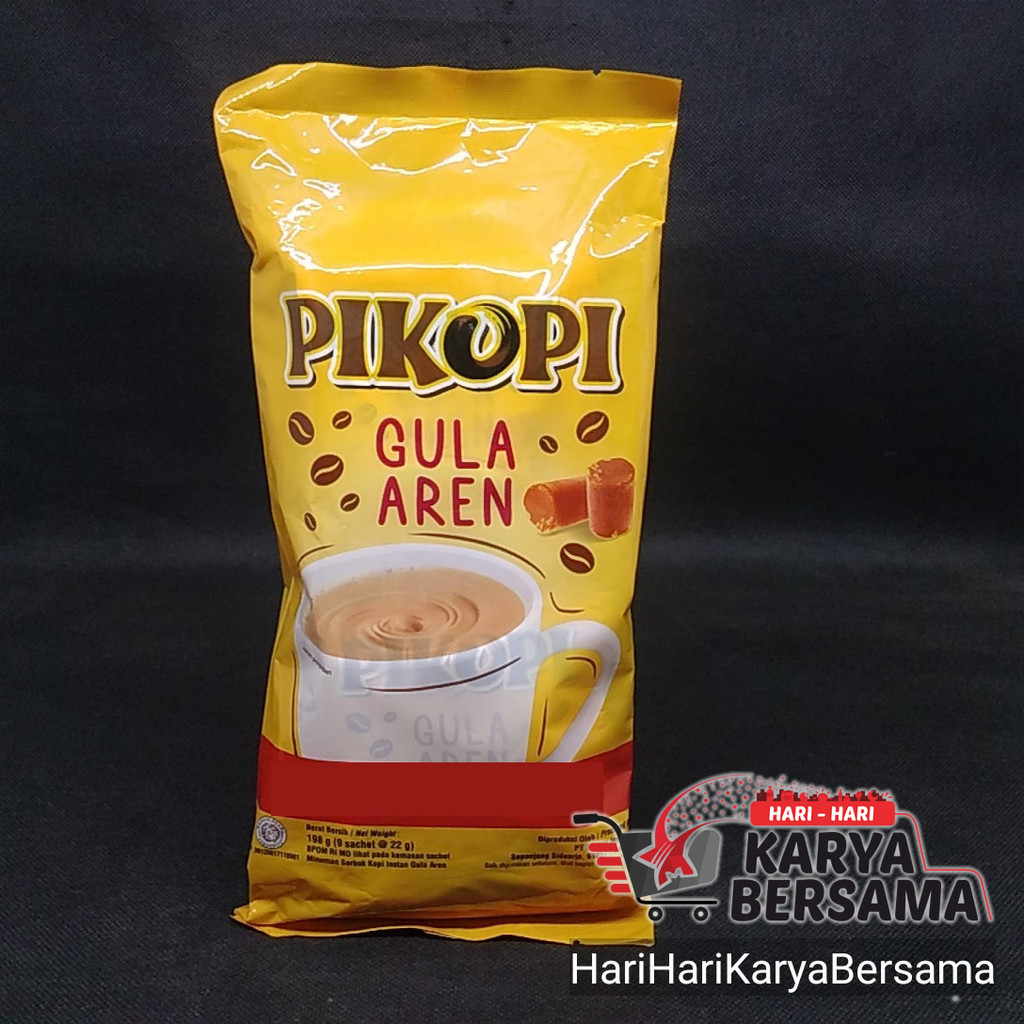 

MINUMAN BUBUK KOPI INSTAN PIKOPI GULA AREN PACK 6'S X 22GR
