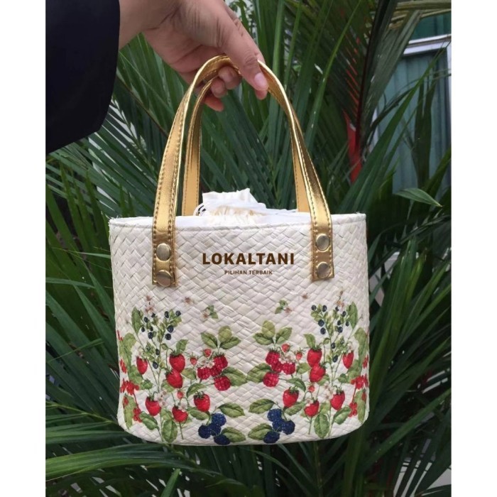 

Wadah Hampers/ Tas Hampers Lebaran /Tas Souvenir Anyaman pandan deco