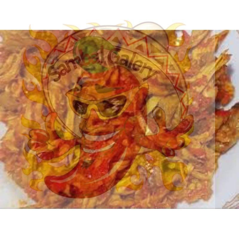 

Sambal Ayam suir Pedas Level
