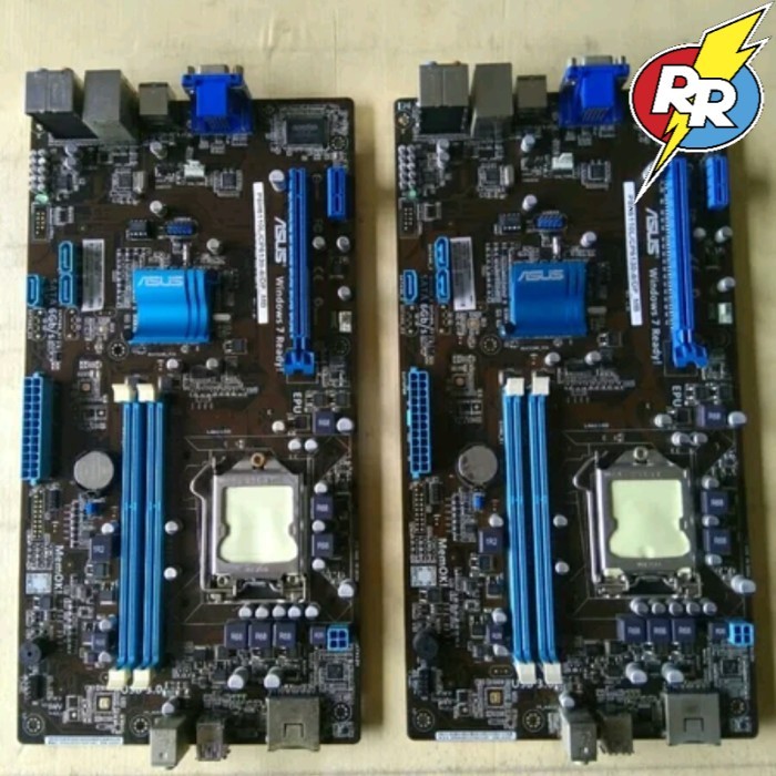 Motherboard PC Merk Asus Essentio Dekstop PC H61 Socket 1155 Sandy dan ivy Bridge unik Antik