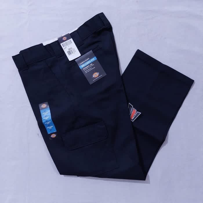 Longpants / Celana Cargo DICKIES 592 RELAXED FIT BLACK Original