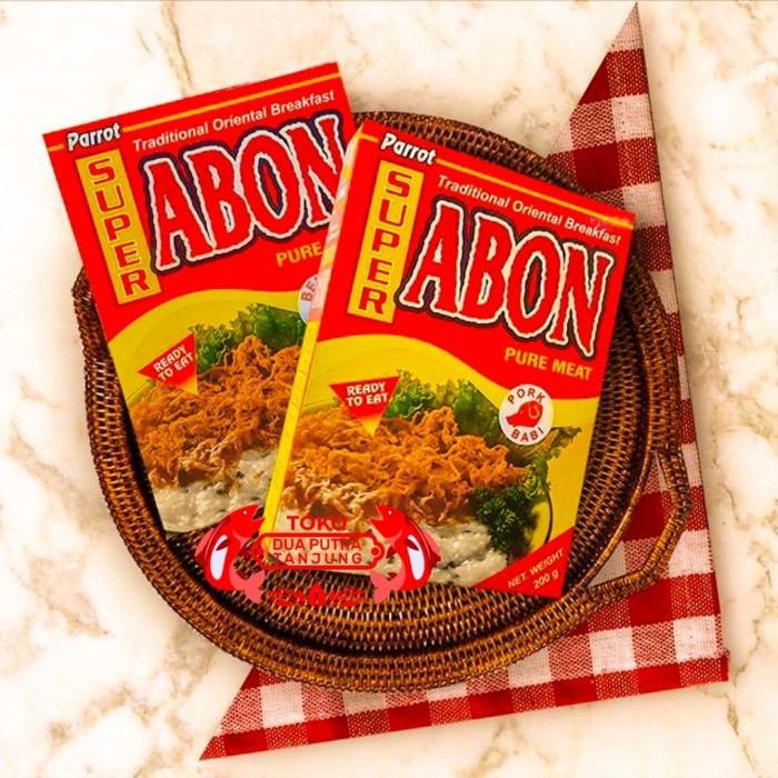 

Abon Babi Super Parot / Parrot Instan Siap Saji / Pakai Makan 2402