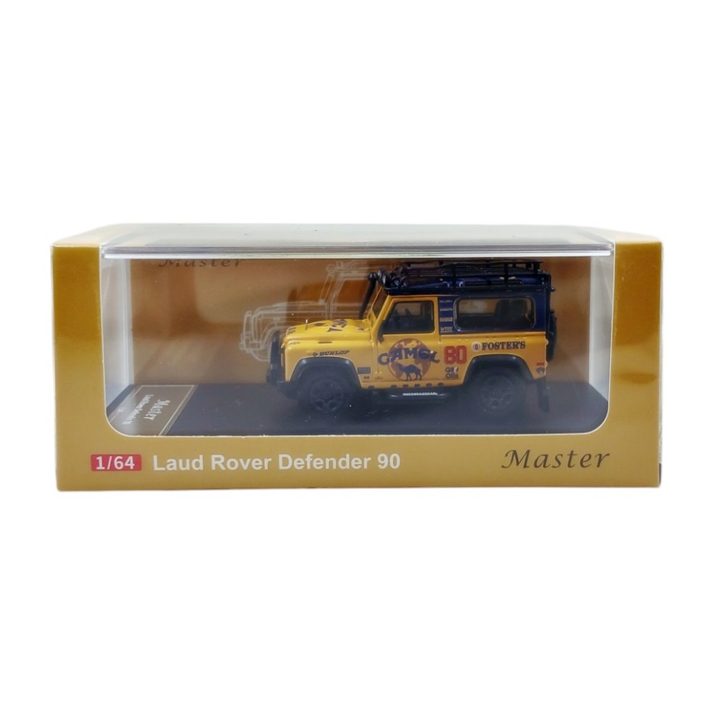 Master 1/64 Land Rover Defender 90-Camel Cup 80#