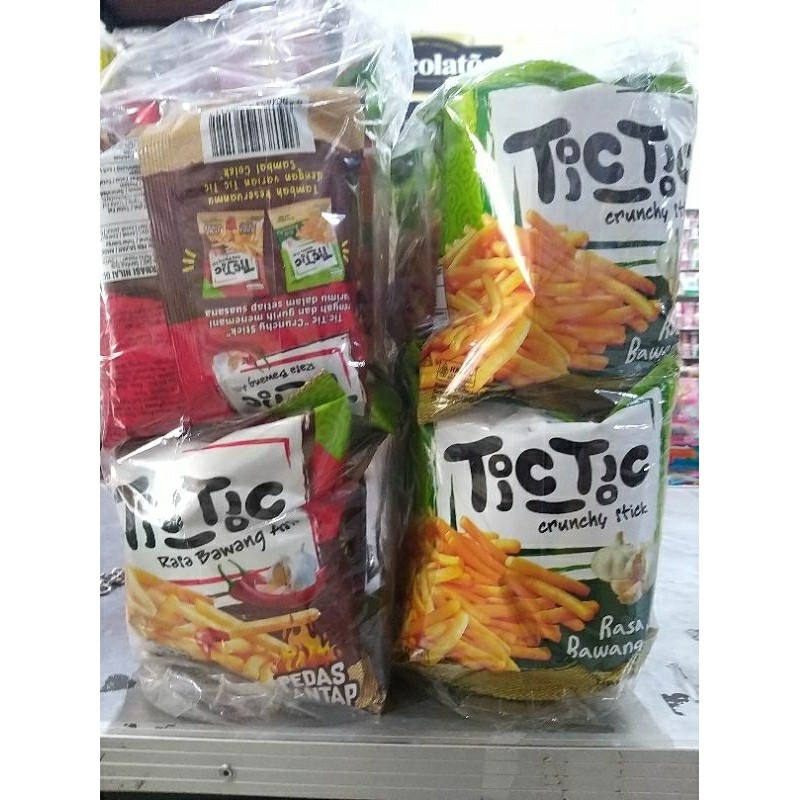 

LEANET TIC TIC 20GRAM // Stik Kentang Pakai Sambal // Isi 10Pcs per pak