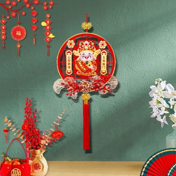 

Gantungan Dekorasi Imlek Sincia 2024 Hiasan Ukuran 38 cm Chai Sen Dewa